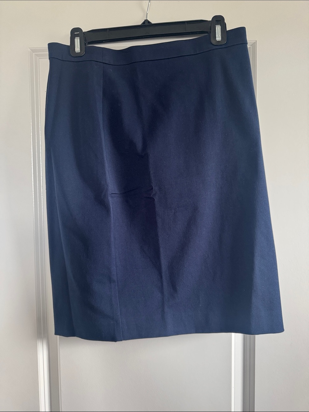 J. Crew Navy Pencil Skirt - Tailored Workwear